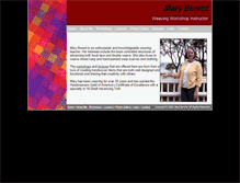 Tablet Screenshot of mary-berent.com